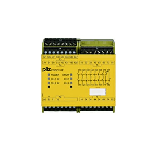 Реле безопасности PNOZ X11PAC/DC, вставное