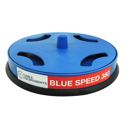 Cable drum unwinder BLUE SPEED 380coilmanualportable