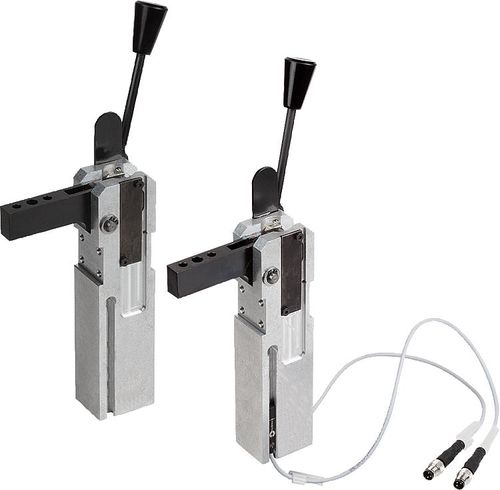 Pneumatic toggle clamp 05652verticalsteellocking