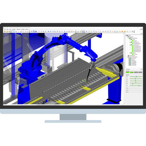 Программное обеспечение для автономного программирования Almacam WeldsimulationCAD/CAMдля сварочных роботов