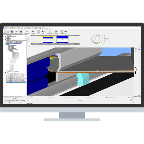 Программное обеспечение для моделирования Almacam BendCAD/CAMдля гибки листового металла