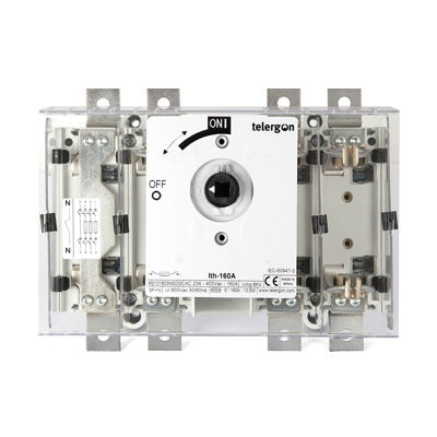 Моторизованный выключатель M2101603IEC, монтируемый на шине закрытого типа