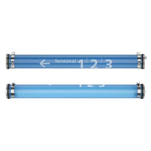 Light fitting lighting MabuseLEDpolycarbonateinox