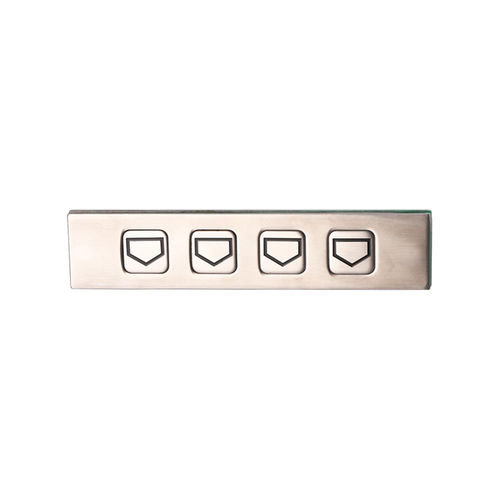 4-key keypad B726panel-mountinoxweatherproof