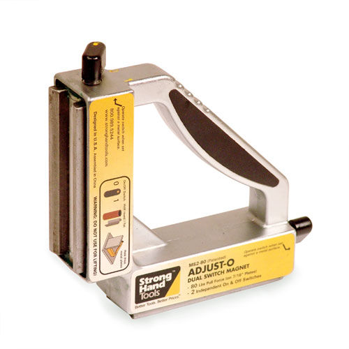 Сварочный квадрат макс. 197 х 197 х 48 мм | Adjust-O™ 90°магнитный