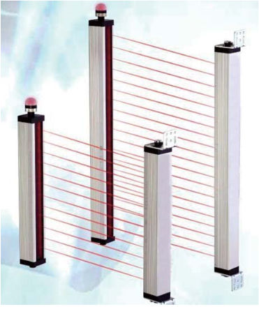 Safety light curtain LCS Seriesmultibeamthrough-beam