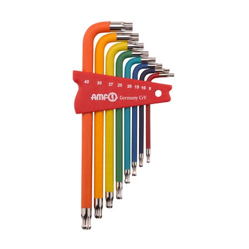 Хромированный ключ Torx 918-HT8Длинная ручка