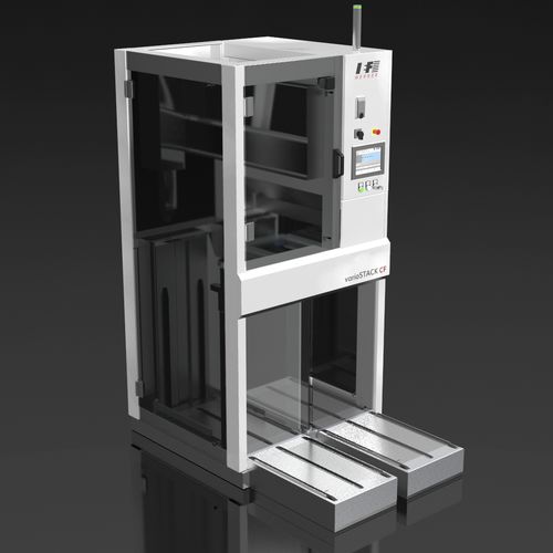Паллетайзер высокого уровня подачи varioSTACK CFroboticpallettray