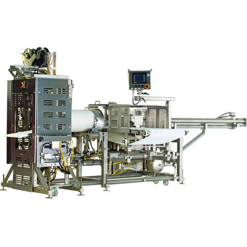 Belt conveyor TN2002Chorizontalfor the food industryfor net clipping machine
