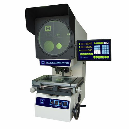Digital profile projector 250mmx150mm | VOM Seriestabletopwith rotary lens turret
