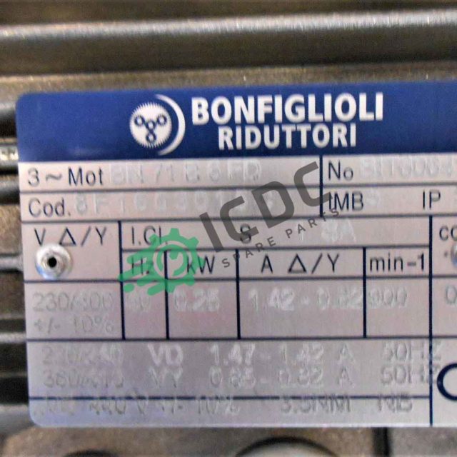 BONFIGLIOLI - BN71B6FD03 - Электродвигатель — изображение 2