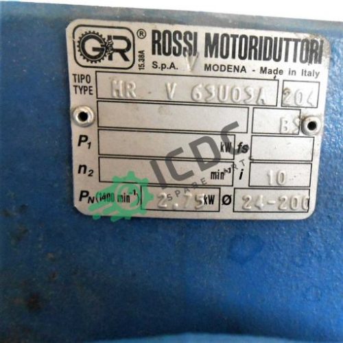 ROSSI MOTORIDUTTORI - MR V 63U03A B5- Редуктор шестерни