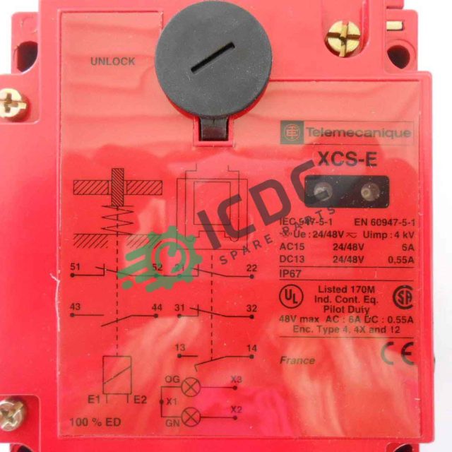 TELEMECANIQUE by SCHNEIDER ELECTRIC - XCS-E - Блокировка электромагнитного клапана — изображение 2