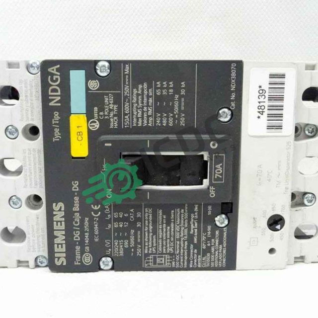 SIEMENS - 3VL2107-1KN30-0AA0 - Переключатель — изображение 2