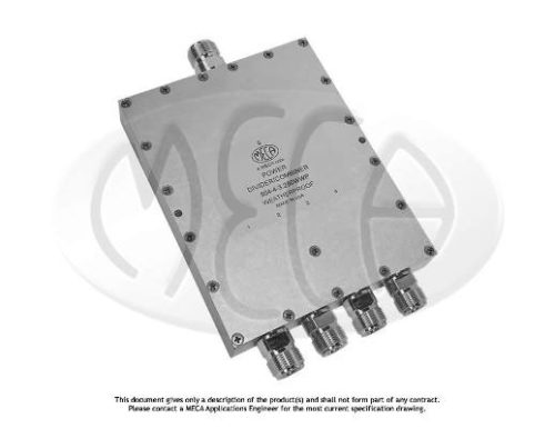 804-4-3.250WWP — делитель/разветвитель мощности RF от MECA