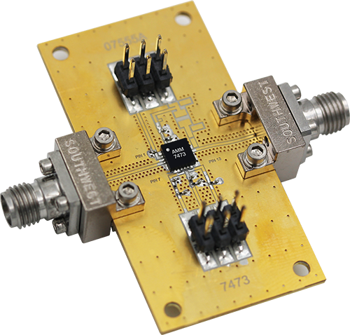 EVB-AMM-7473P — крепления для поверхностного монтажа драйвера LO от Marki Microwave