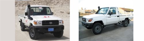 Toyota Land Cruiser HZJ79, Пикап