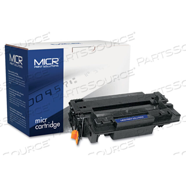 OEM#: MCR55AMCOMPATIBLE CE255A(M) (55AM) MICR TONER, 6,000 PAGE-YIELD, BLACK by MICR Print Solutions