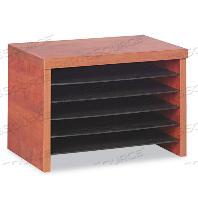 OEM#: ALEVA316012MCALERA VALENCIA UNDER COUNTER FILE ORGANIZER SHELF, 15.75W X 9.88D X 10.88H, CHERRY by Alera