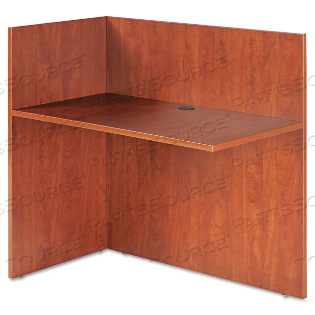 OEM#: ALEVA324424MCALERA VALENCIA REVERSIBLE RECEPTION RETURN, 44.13W X 23.63D X 41.5H, MEDIUM CHERRY by Alera