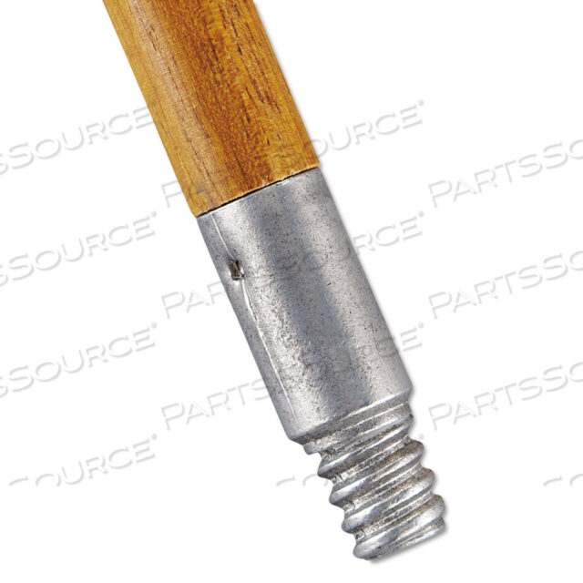 OEM#: FG636400LACLACQUERED-WOOD THREADED-TIP BROOM/SWEEP HANDLE, 0.94 DIA X 60, NATURAL by Rubbermaid Medical Division