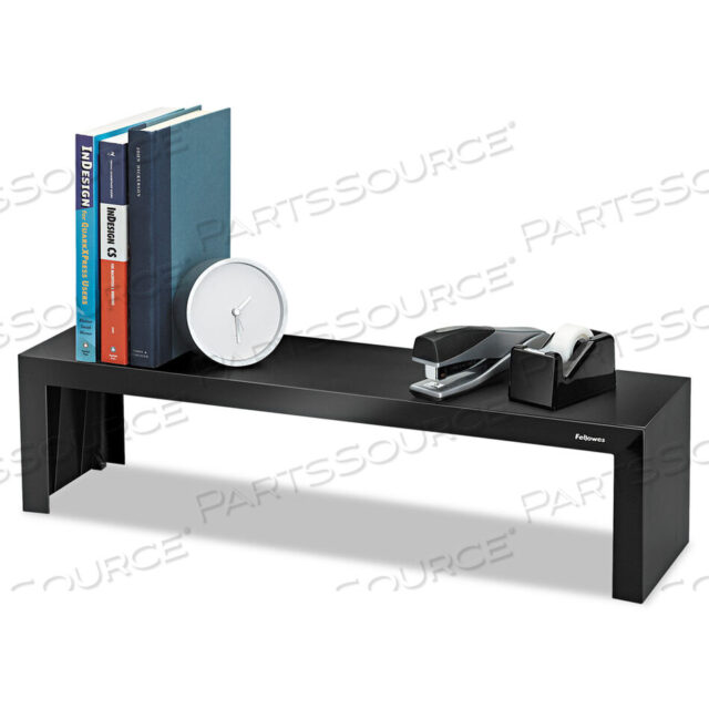 OEM#: 8038801DESIGNER SUITES SHELF, 30 LB CAPACITY, 26 X 7 X 6.75, BLACK PEARL by Fellowes