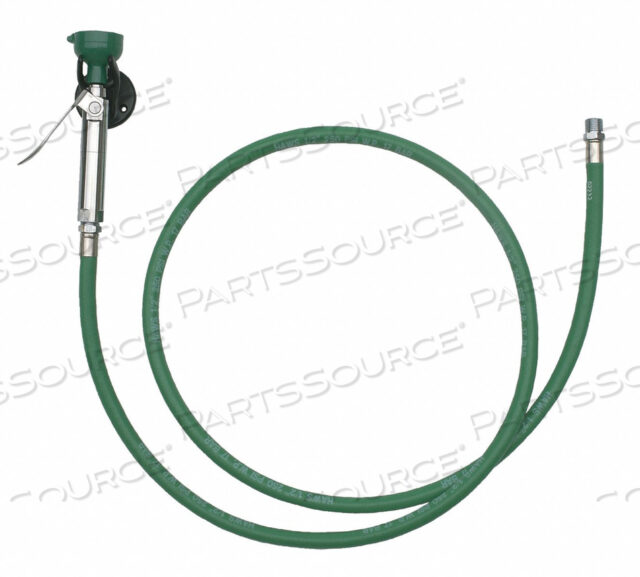 OEM#: 8901BWALL-MOUNTED EMERGENCY BODY SPRAY, 8-FOOT PRESSURE RATED HOSE by Haws