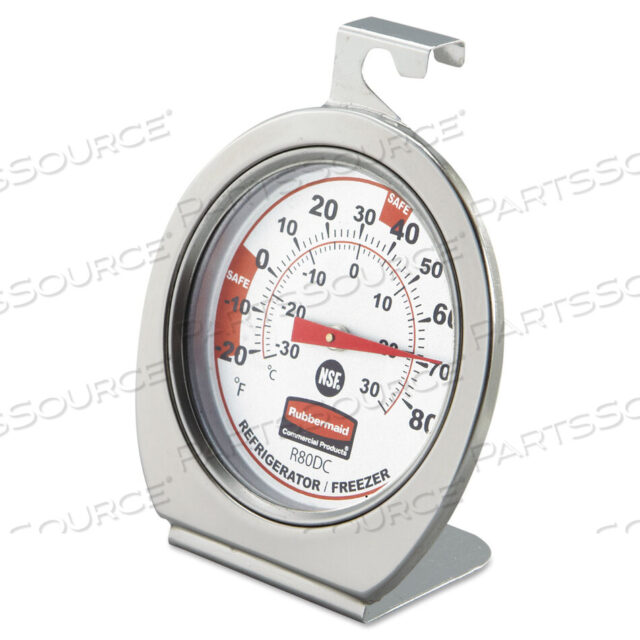OEM#: FGR80DCREFRIGERATOR/FREEZER MONITORING THERMOMETER, -20F TO 80F by Rubbermaid Medical Division