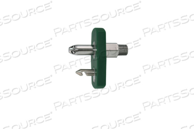 OEM#: CM-124-2QUICK CONNECT ADAPTER, MALE X 1/8 IN MNPT, GREEN, OXYGEN by Bay Corporation