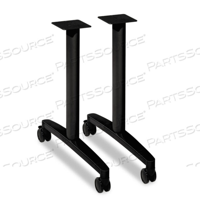 OEM#: HMBTLEG24.C.PHUDDLE T-LEG BASE FOR 24 AND 30 DEEP TABLE TOPS, 39.25W X 23.5D X 23.38H, BLACK by HON