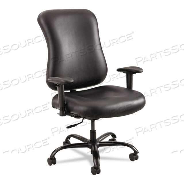 OEM#: 3592BLOPTIMUS LEATHER 400LB CAPACITY, BLACK by Safco