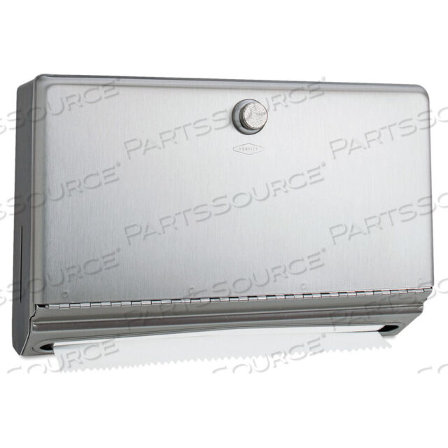 OEM#: B-2621SURFACE-MOUNTED PAPER TOWEL DISPENSER, 10.75 X 4 X 7.13, STAINLESS STEEL by Bobrick Washroom Equipment, Inc