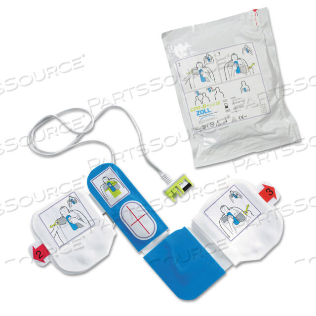 OEM#: 8900-0800-01CPR-D-PADZ ADULT ELECTRODES, 5-YEAR SHELF LIFE by ZOLL Medical Corporation