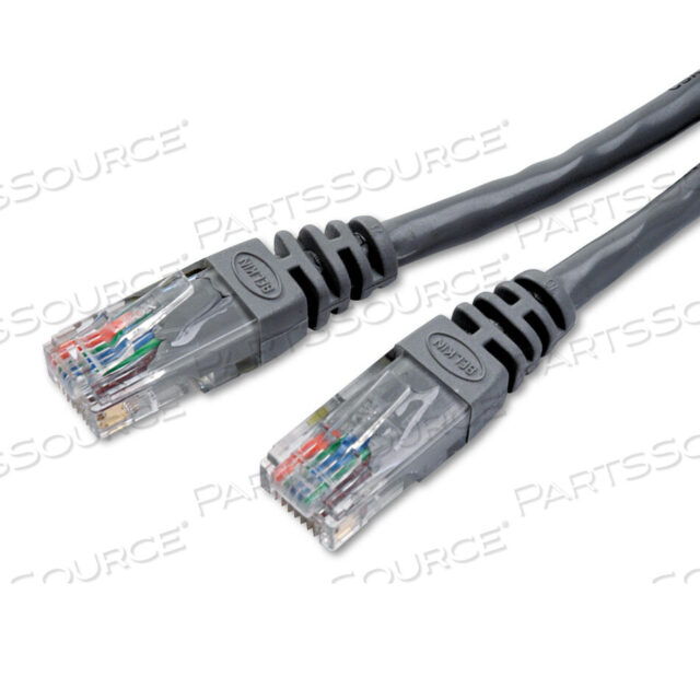 OEM#: A3L791-25-MCAT5E MOLDED PATCH CABLE, 25 FT, GRAY by Belkin