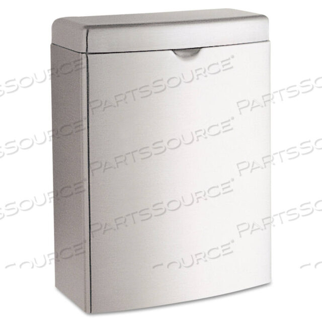OEM#: B-270CONTURA RECEPTACLE, 1 GAL, STAINLESS STEEL by Bobrick Washroom Equipment, Inc