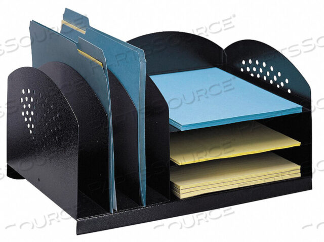 OEM#: 3167BLCOMBINATION RACK 3 UPRIGHT AND 3 HORIZONTAL by Safco