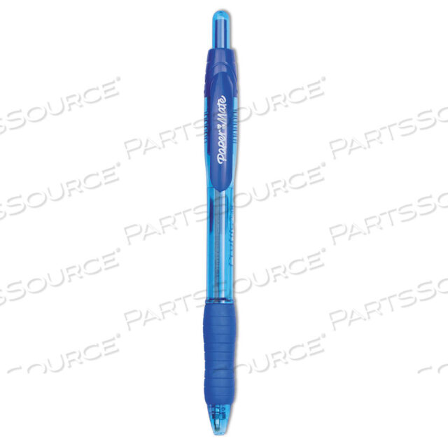 OEM#: 89466PROFILE BALLPOINT PEN, RETRACTABLE, BOLD 1.4 MM, BLUE INK, BLUE BARREL, DOZEN by Paper Mate