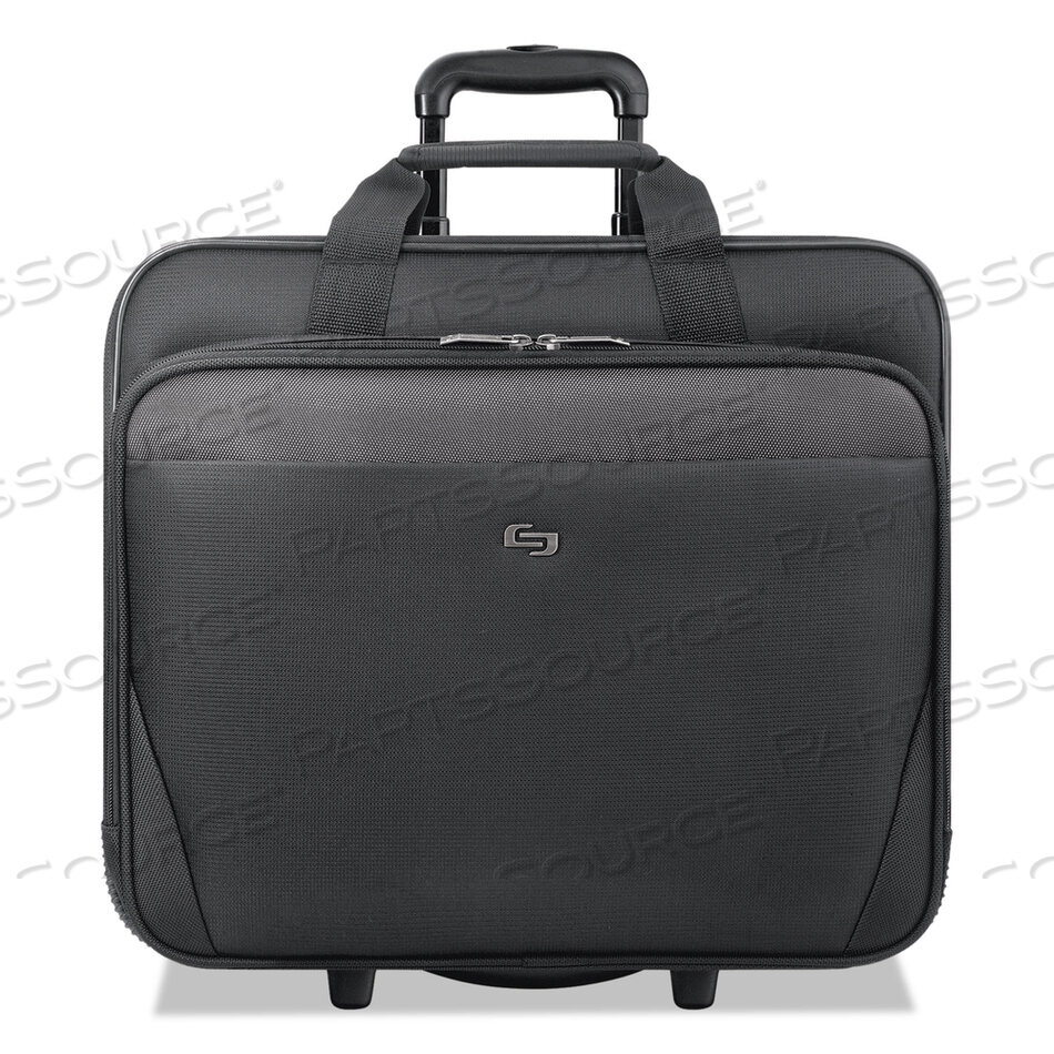 OEM#: CLS910-4CLASSIC ROLLING CASE, FITS DEVICES UP TO 17.3, POLYESTER, 16.75 X 7 X 14.38, BLACK by Solo