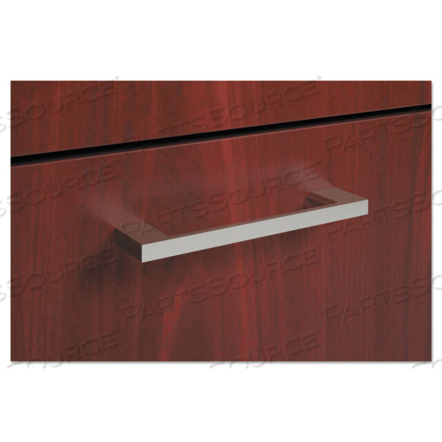 OEM#: HBLPBRIDGEBL SERIES FIELD INSTALLED ARCHED BRIDGE PULL, ARCH, 4.25 X 0.75 X 0.38, POLISHED SILVER, 2/CARTON by HON