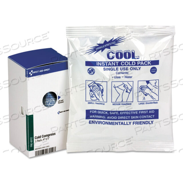 OEM#: FAE-6012SMARTCOMPLIANCE INSTANT COLD COMPRESS, 5 X 4 by First Aid Only