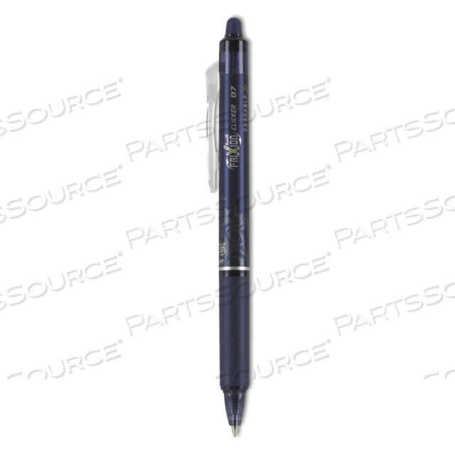 OEM#: 31457FRIXION CLICKER ERASABLE GEL PEN, RETRACTABLE, FINE 0.7 MM, NAVY INK, NAVY BARREL by Pilot