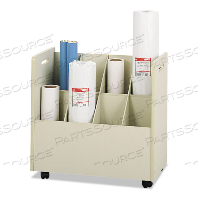 OEM#: 3045MOBILE ROLL FILE - 8 COMPARTMENT by Safco
