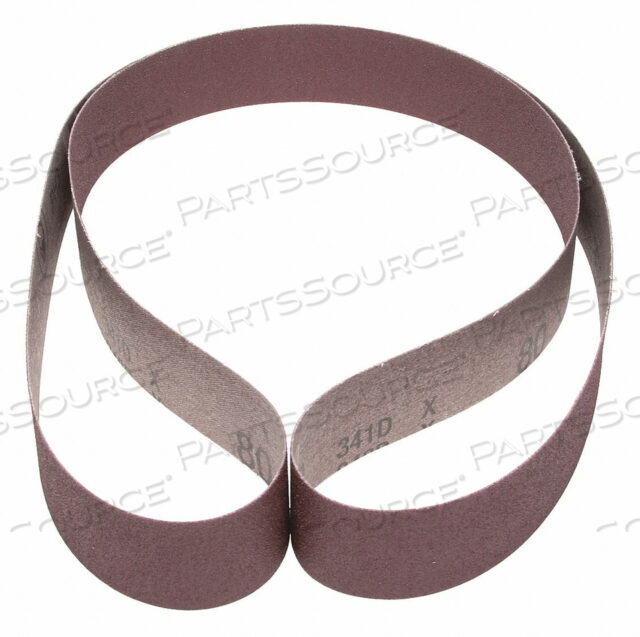 OEM#: 70103261567010326156 3M™ 341D BELT, COATED, 60 INCH L, 1 1/2 INCH W, 80 GRIT, AO, CLOTH by 3M Consumer