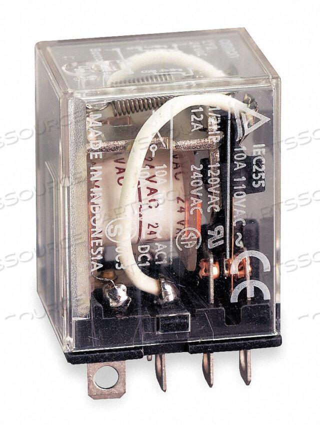 OEM#: LY2-AC24RELAY, 8-PINS, DPDT, 24VAC by Omron