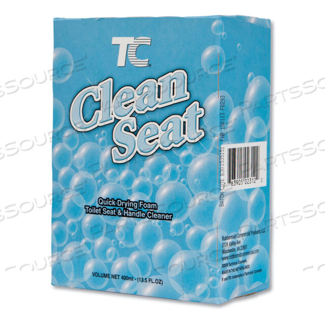 OEM#: FG402312TC CLEAN SEAT FOAMING REFILL, UNSCENTED, 400ML BOX, 12/CARTON by Rubbermaid Medical Division