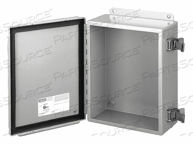 OEM#: A404NFSSJ BOX, CLAMP COVER, TYPE 4X, 4.00X4.00X3.00IN, SS TYPE 304 by Hoffman