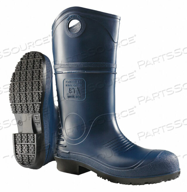 OEM#: 8908500RUBBER BOOT MENS 13 KNEE BLUE PR by Dunlop