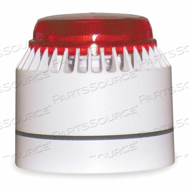 OEM#: LP7-18-30RHORN STROBE WHITE/RED ABS 18 TO 30VDC by Federal Signal