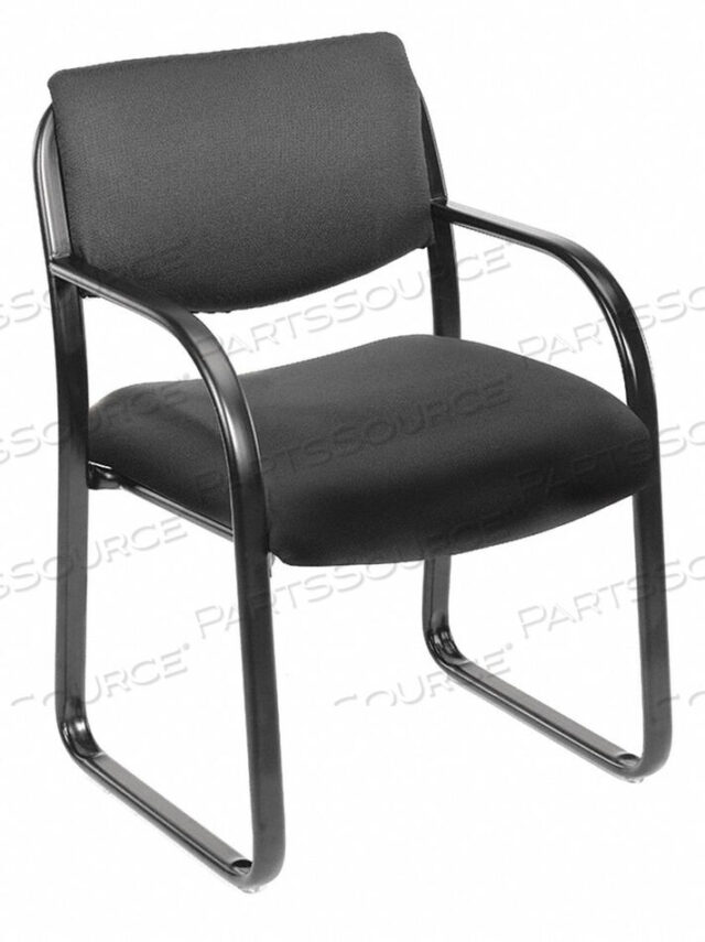 OEM#: B9521-BKGUEST CHAIR BLACK FRAME SEAT 18-1/2 H by Boss