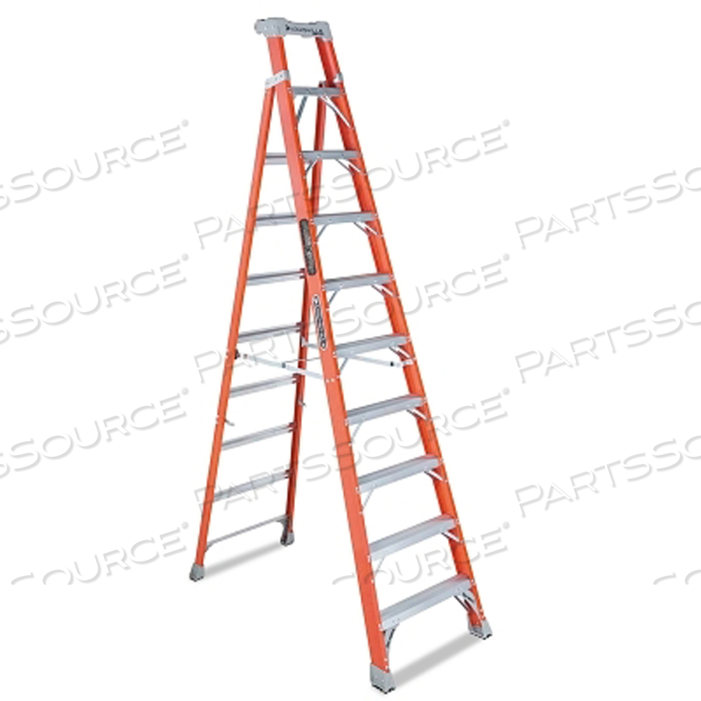 OEM#: FS1510STEPLADDER FIBERGLASS 10 FT H 300 LB CAP by Louisville